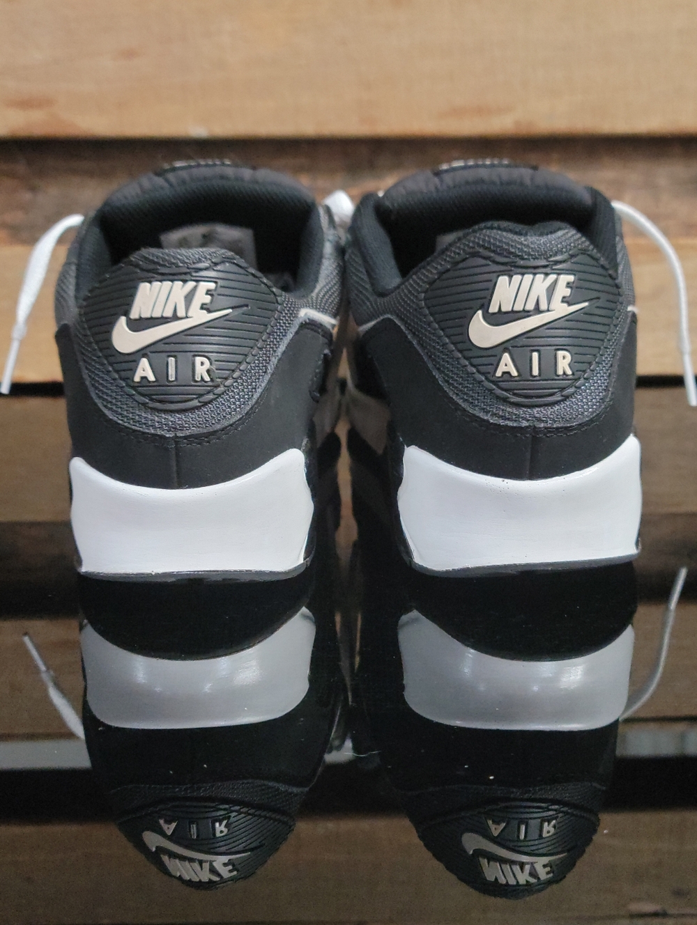 Nike Air Max 90 "Anthracite/iron Grey/White" Mens 9.5 Ships Today - Picture 5 of 15